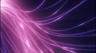 绚丽优美的紫色线条视频的预览图